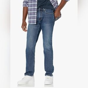 Amazon Essentials Mens Straight-Fit Stretch Jeans Vintage Wash 36x28